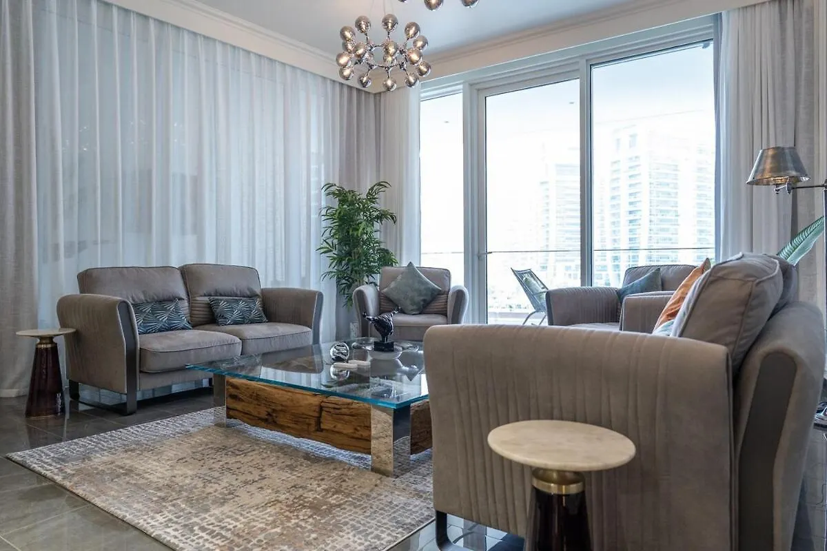 Apartment Elegant 3-Bedrooms In Dubai Marina With Stunning Views! United Arab Emirates